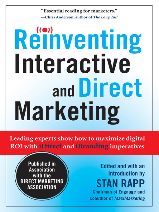 Title details for Reinventing Interactive and Direct Marketing by Stan Rapp - Available